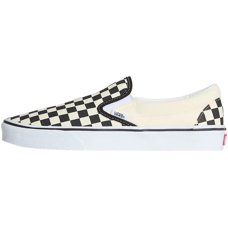 2026 Vans Classic Slip-On Shoes VN000EYE - Black & White Checkerboard